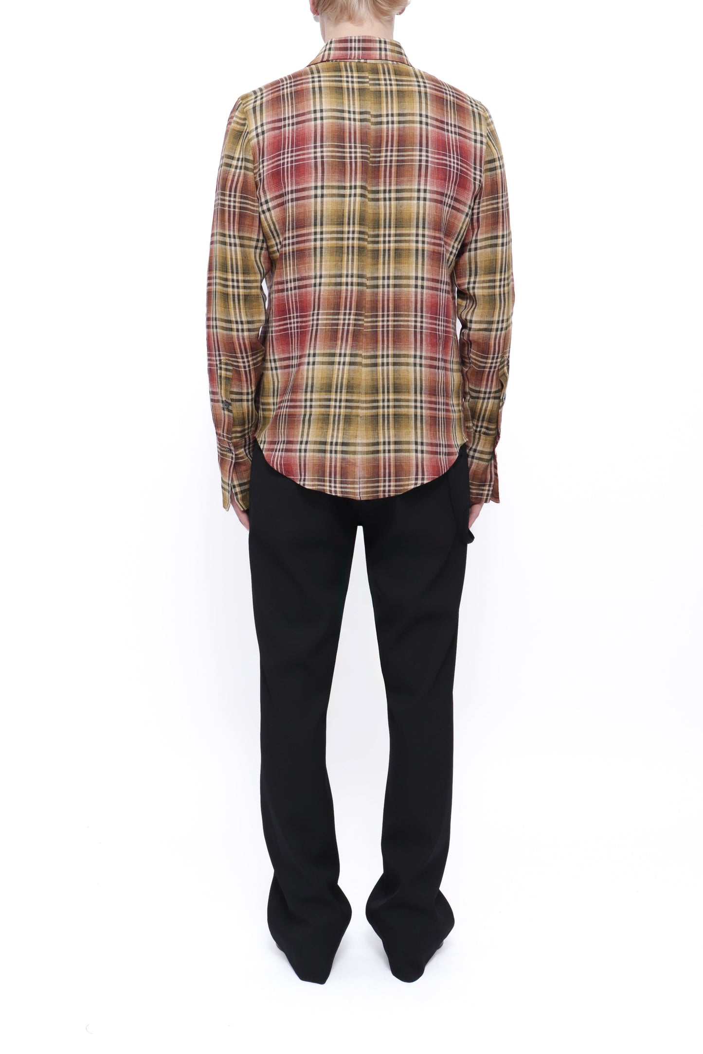 CLASSIC CURVED SHIRT PLAID