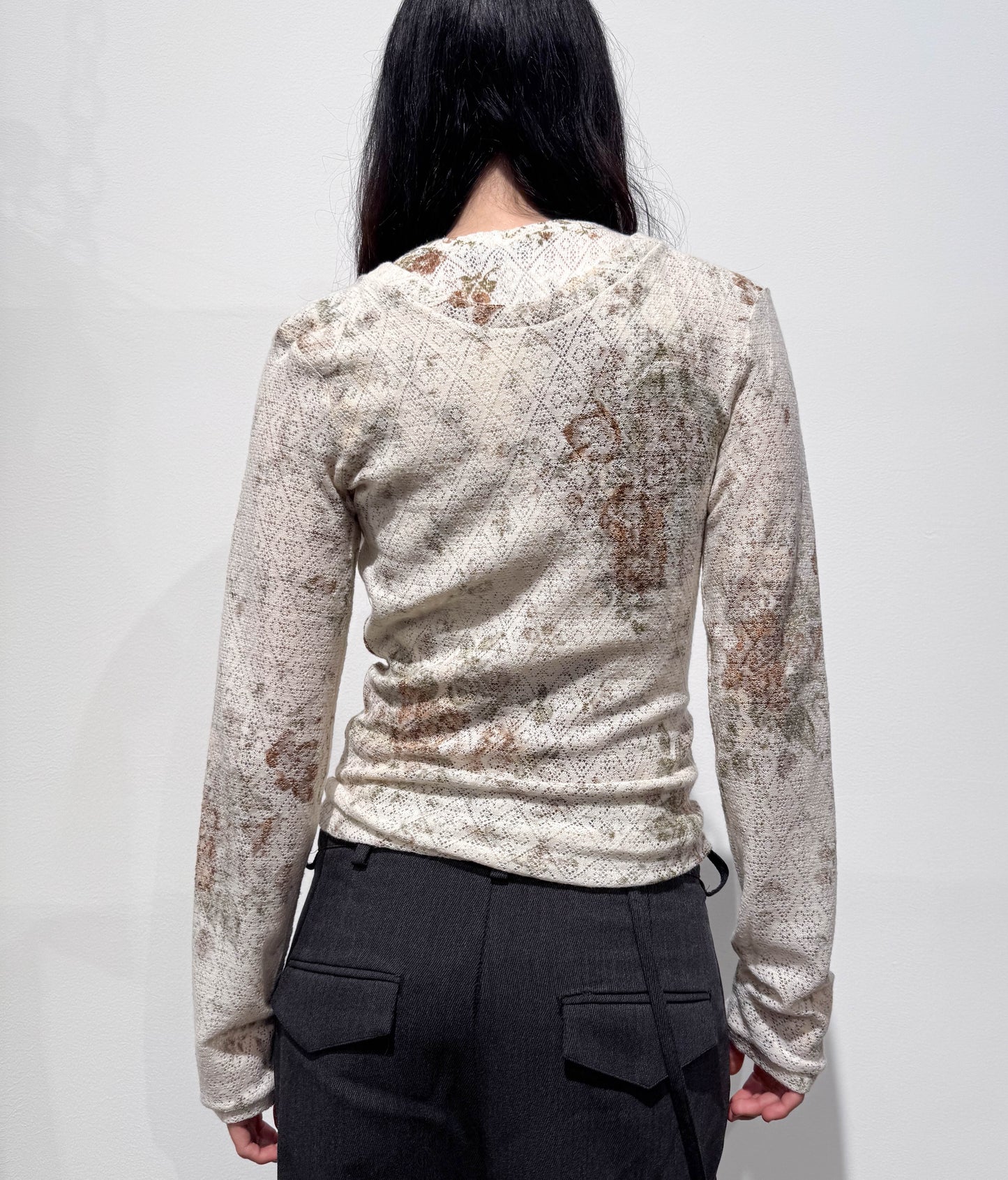 SIGNATURE JERSEY WHITE FLORAL PRINT