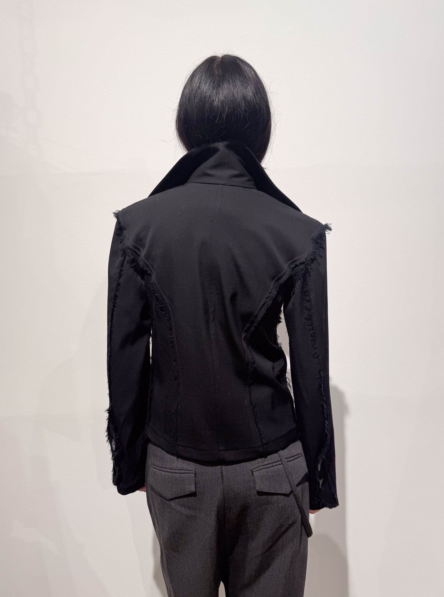 JELIKA JACKET BLACK WOOL