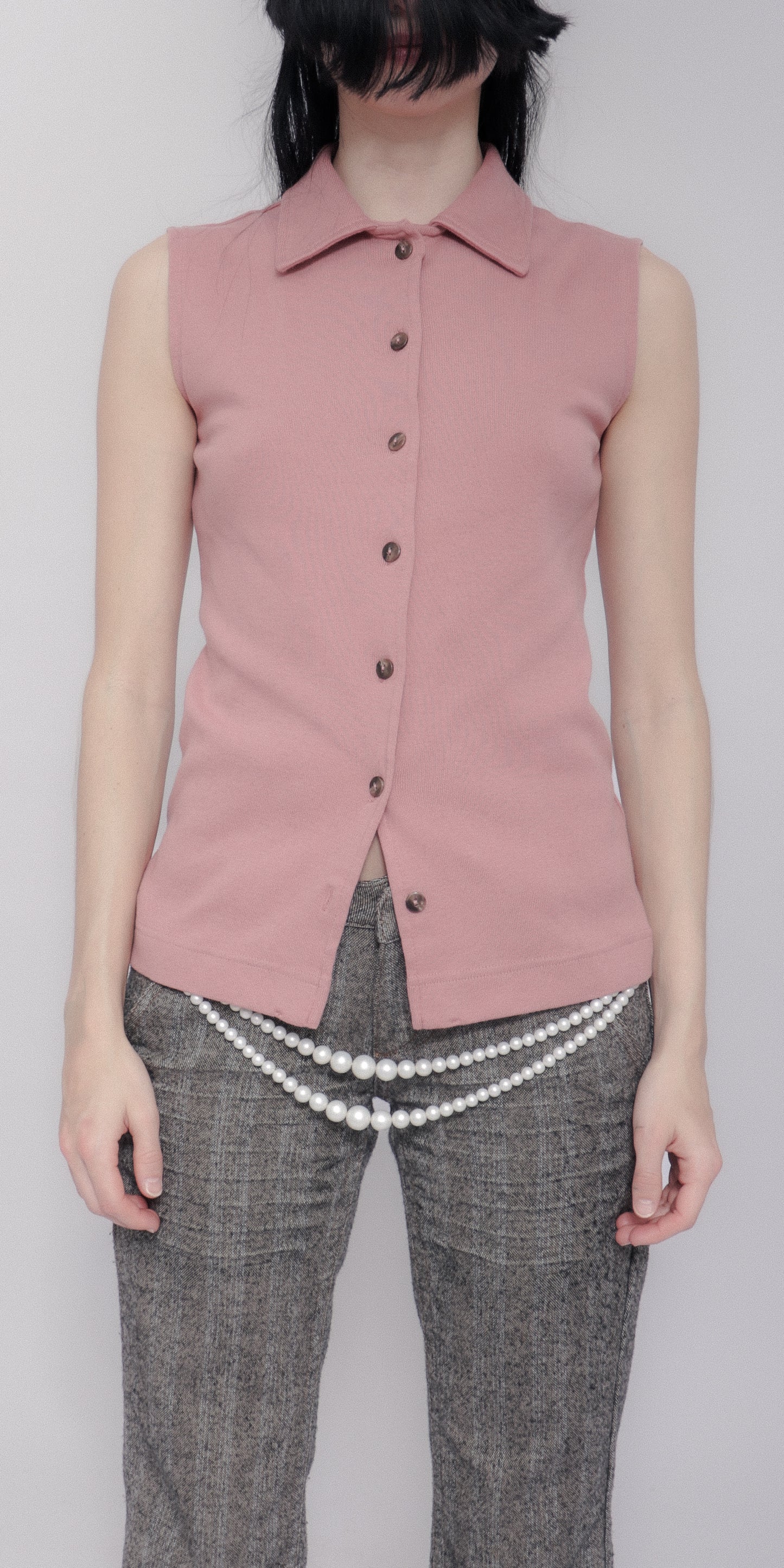 Julia Jersey In Dusty Pink