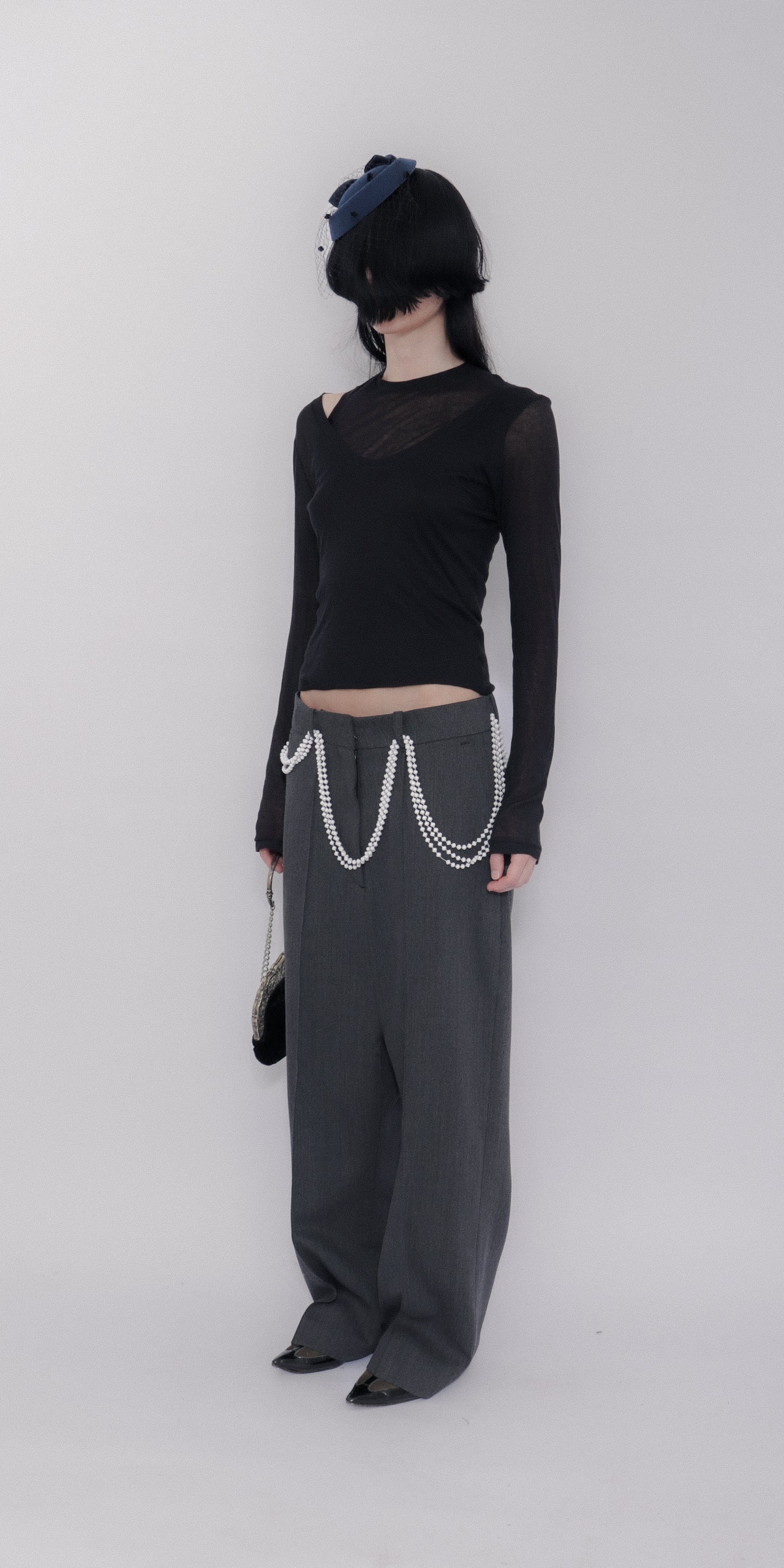 Signature Jersey In Organic Cotton: Black