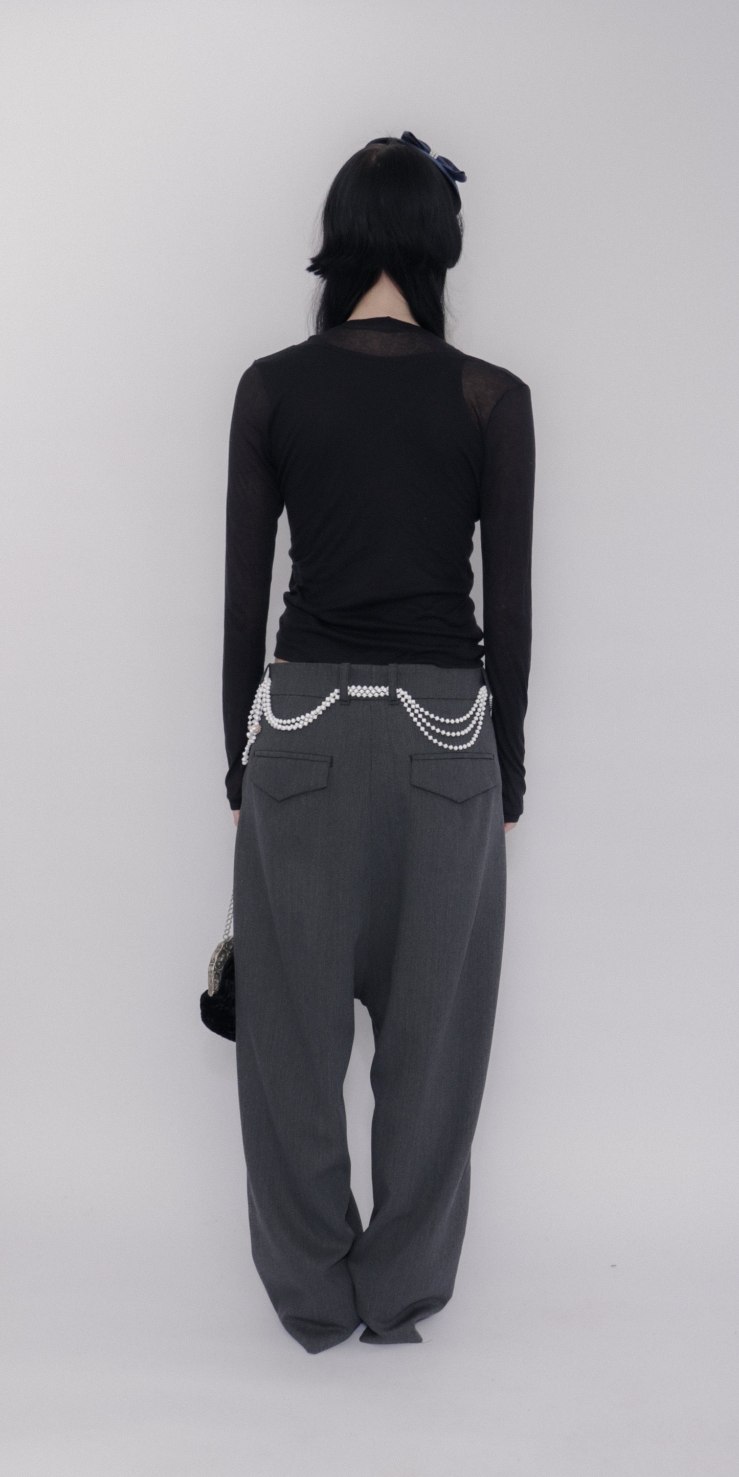 Signature Jersey In Organic Cotton: Black