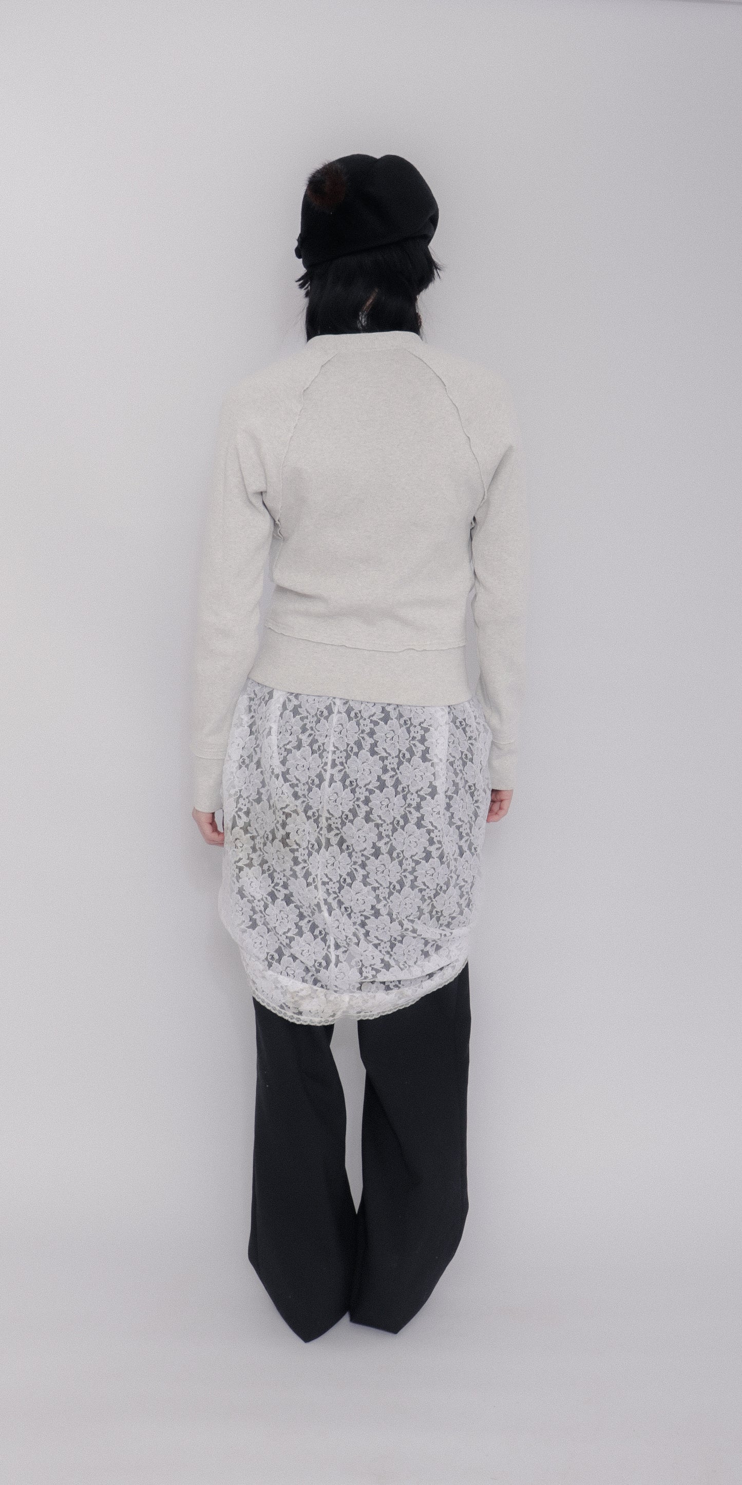 Sigrid Sweater In Light Grey