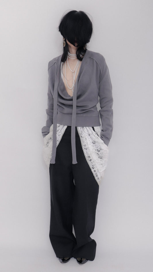 Sigrid Sweater In Dove Grey