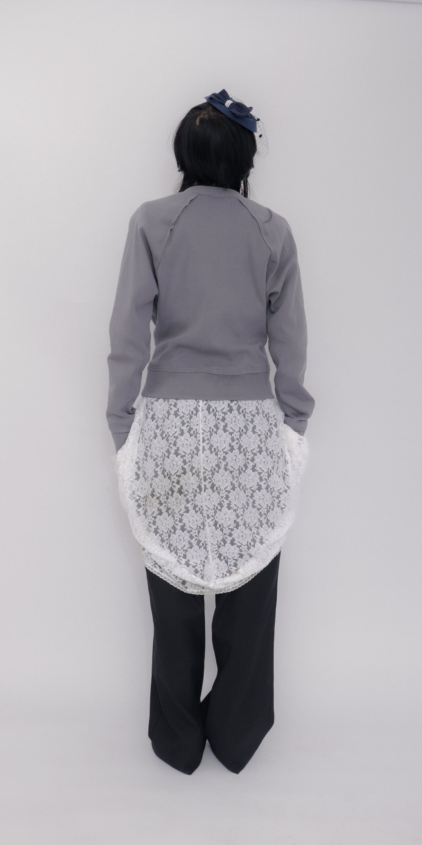 Sigrid Sweater In Blue Grey