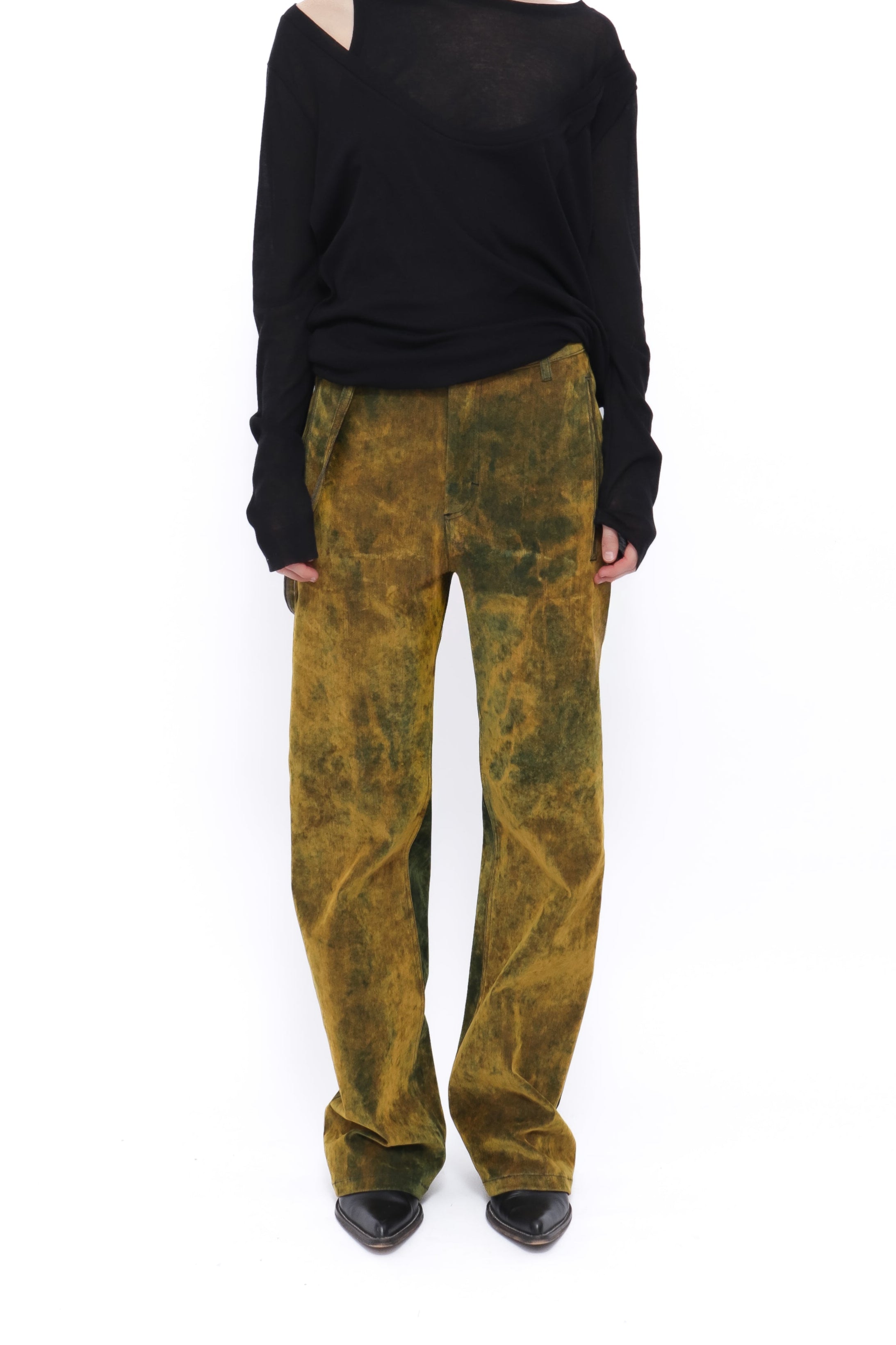 TORA TREATED JEANS