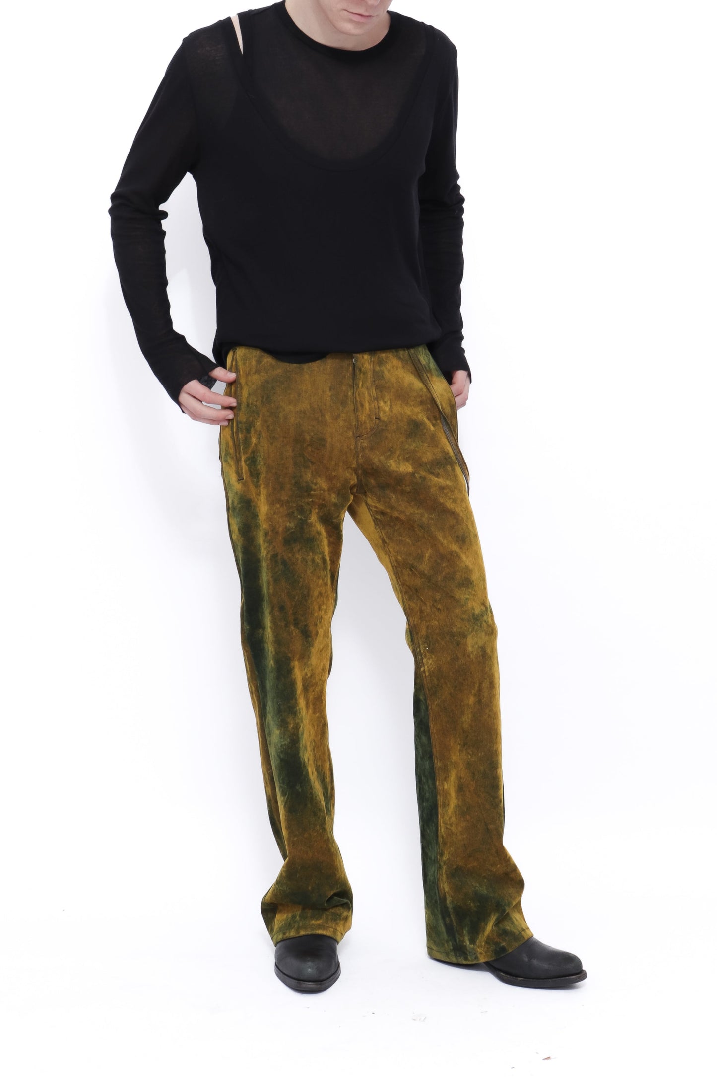 TORA TREATED JEANS