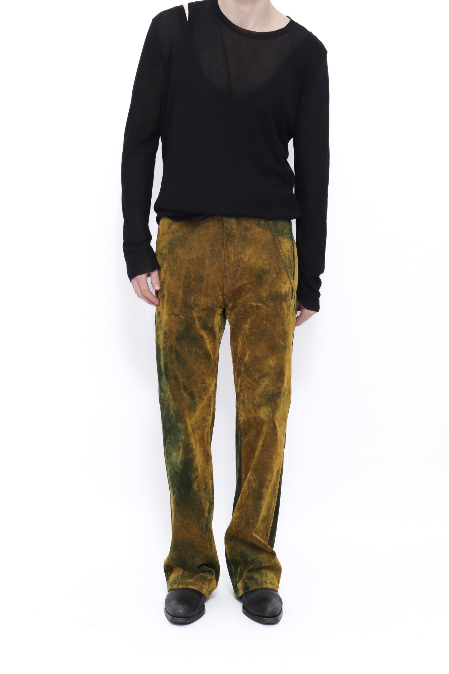 TORA TREATED JEANS