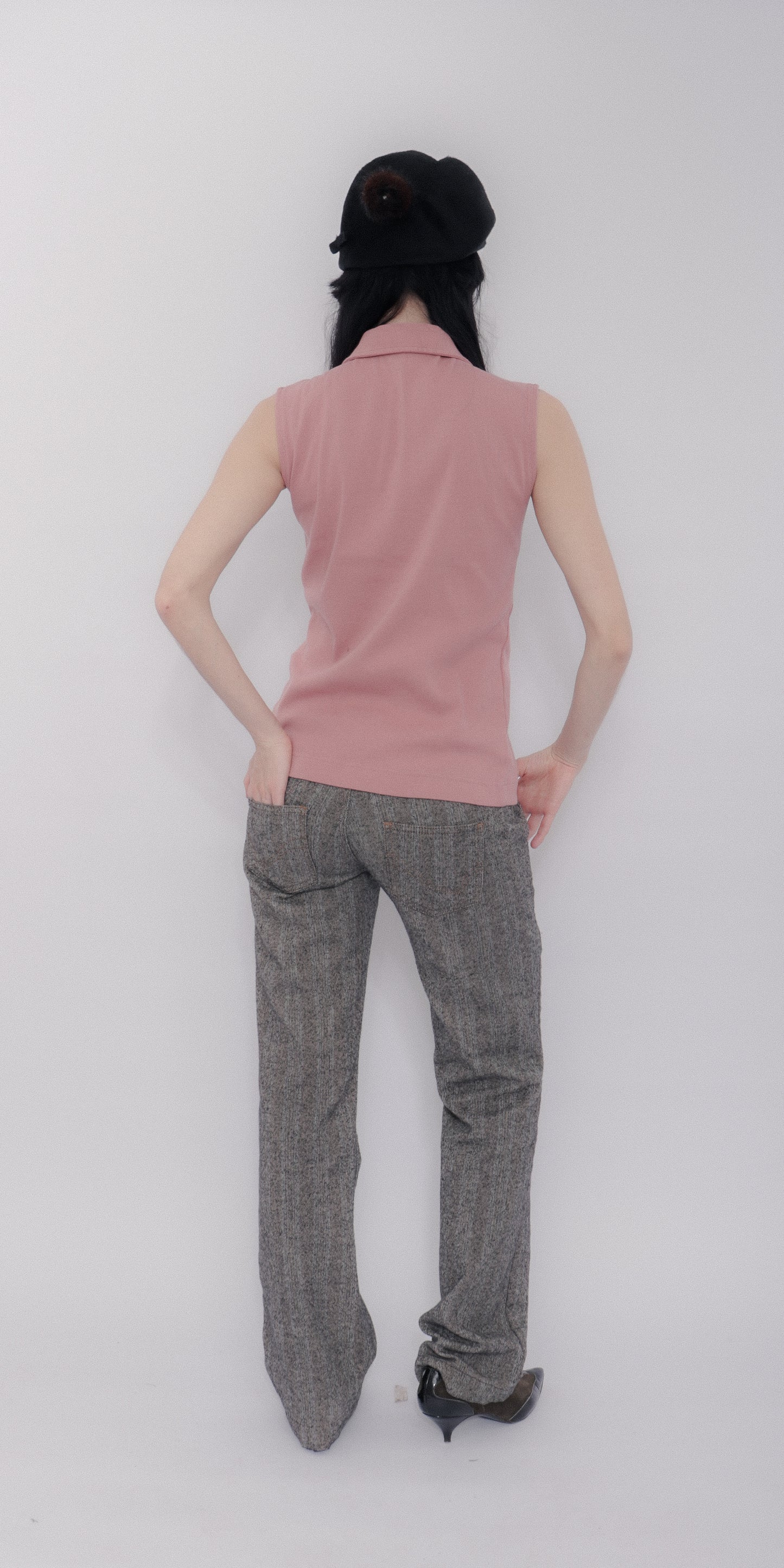 Julia Jersey In Dusty Pink