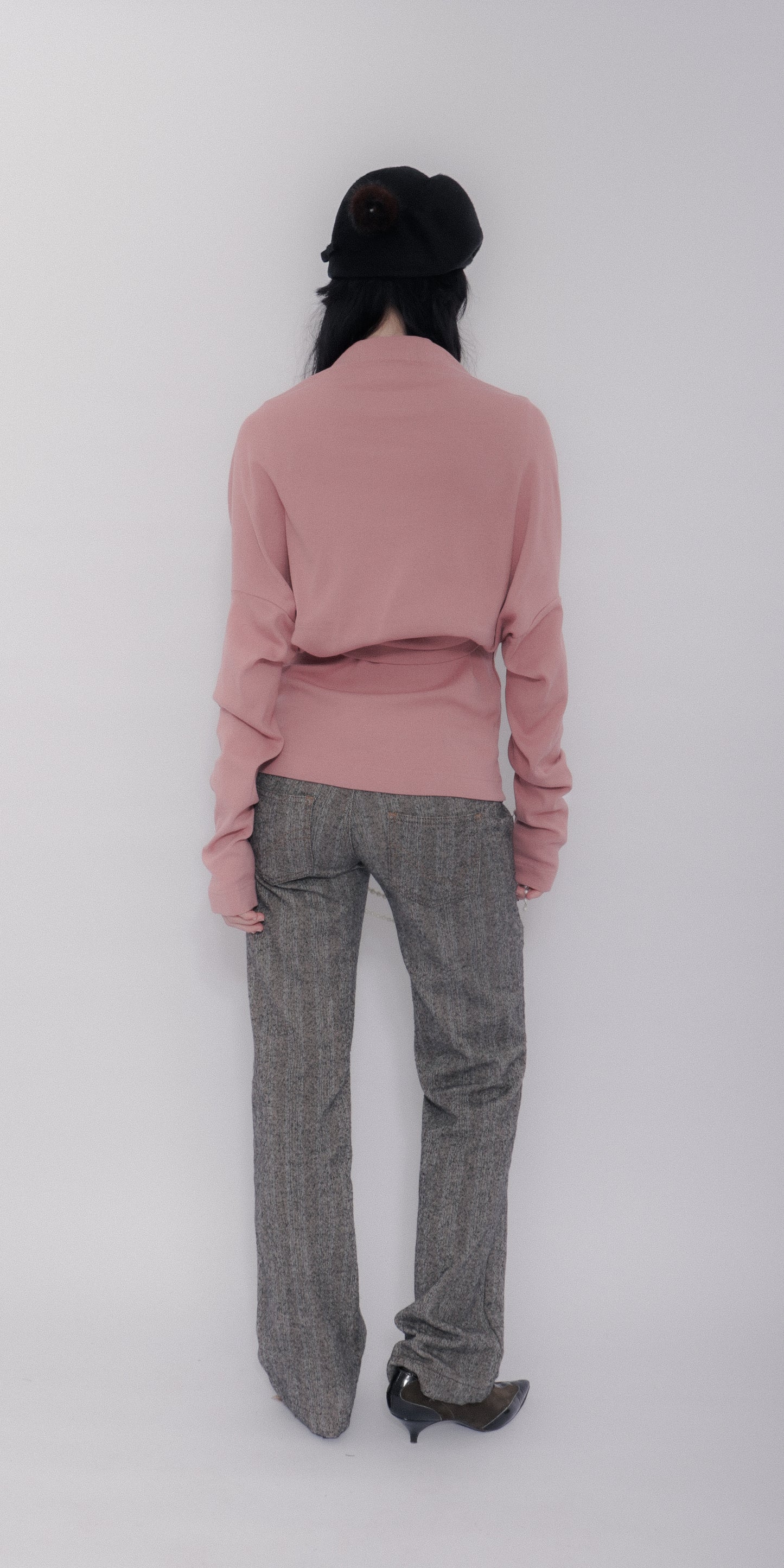 Julia Jersey In Dusty Pink