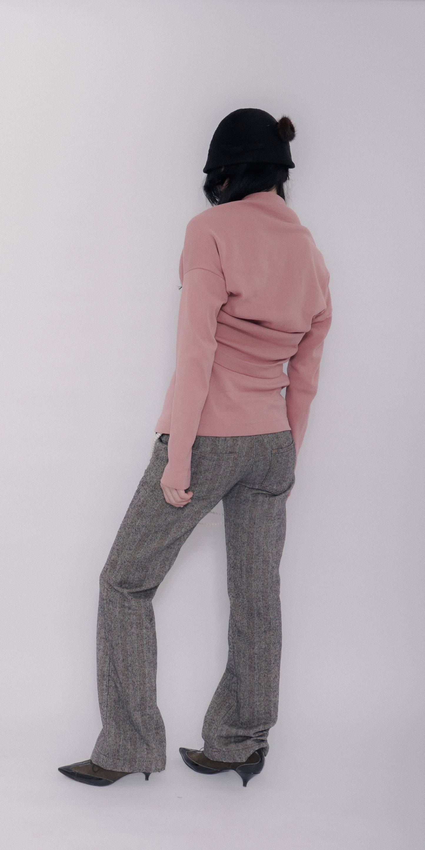 Julia Jersey In Dusty Pink