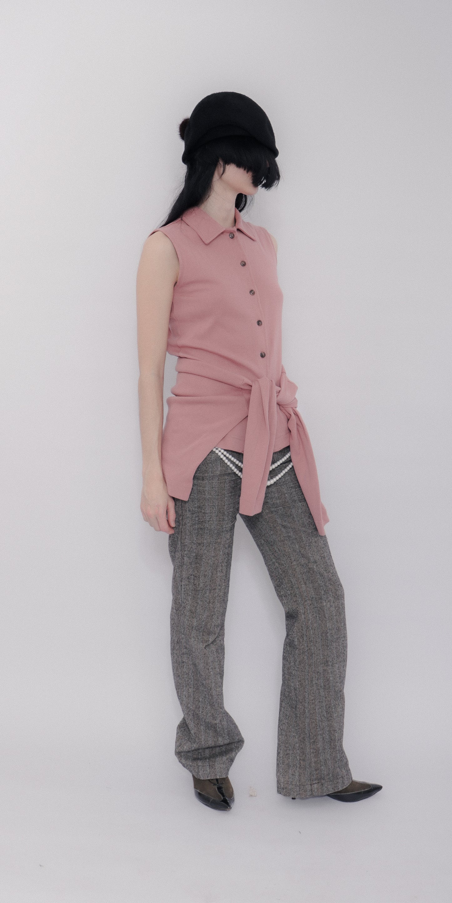 Julia Jersey In Dusty Pink