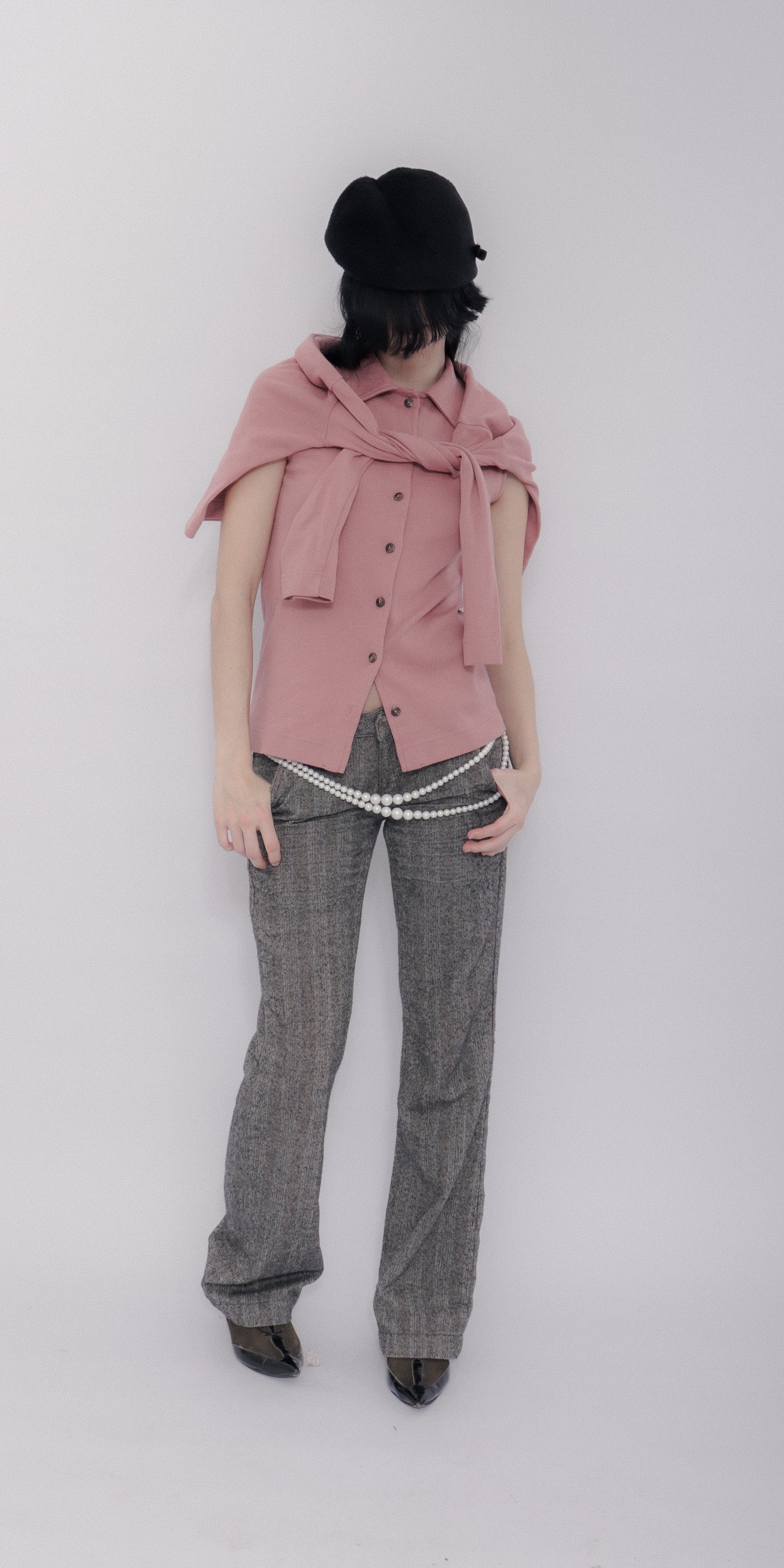 Julia Jersey In Dusty Pink