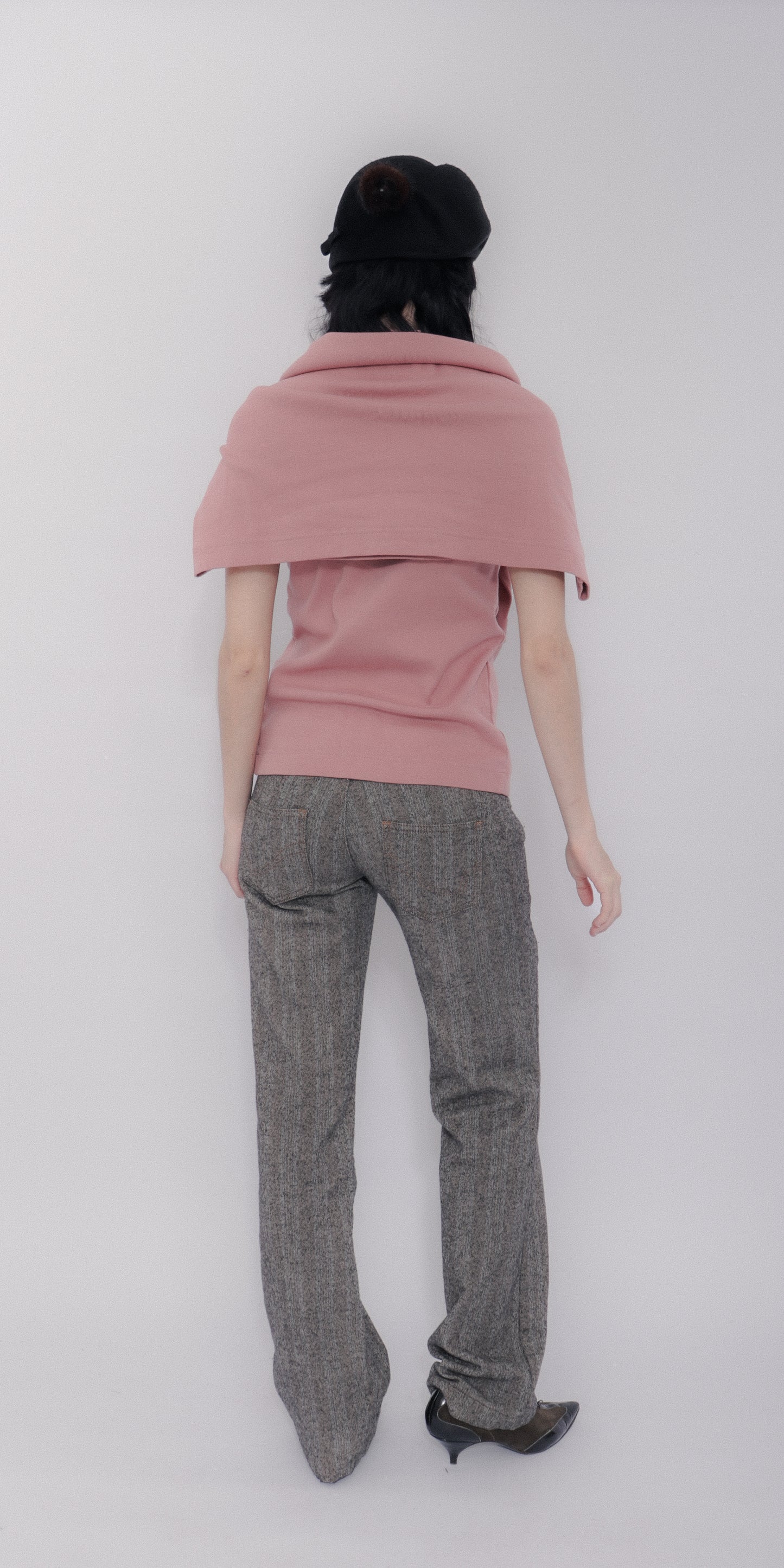 Julia Jersey In Dusty Pink