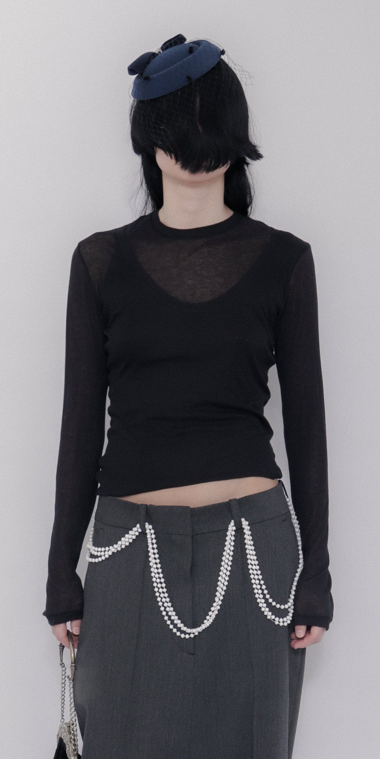 Signature Jersey In Organic Cotton: Black